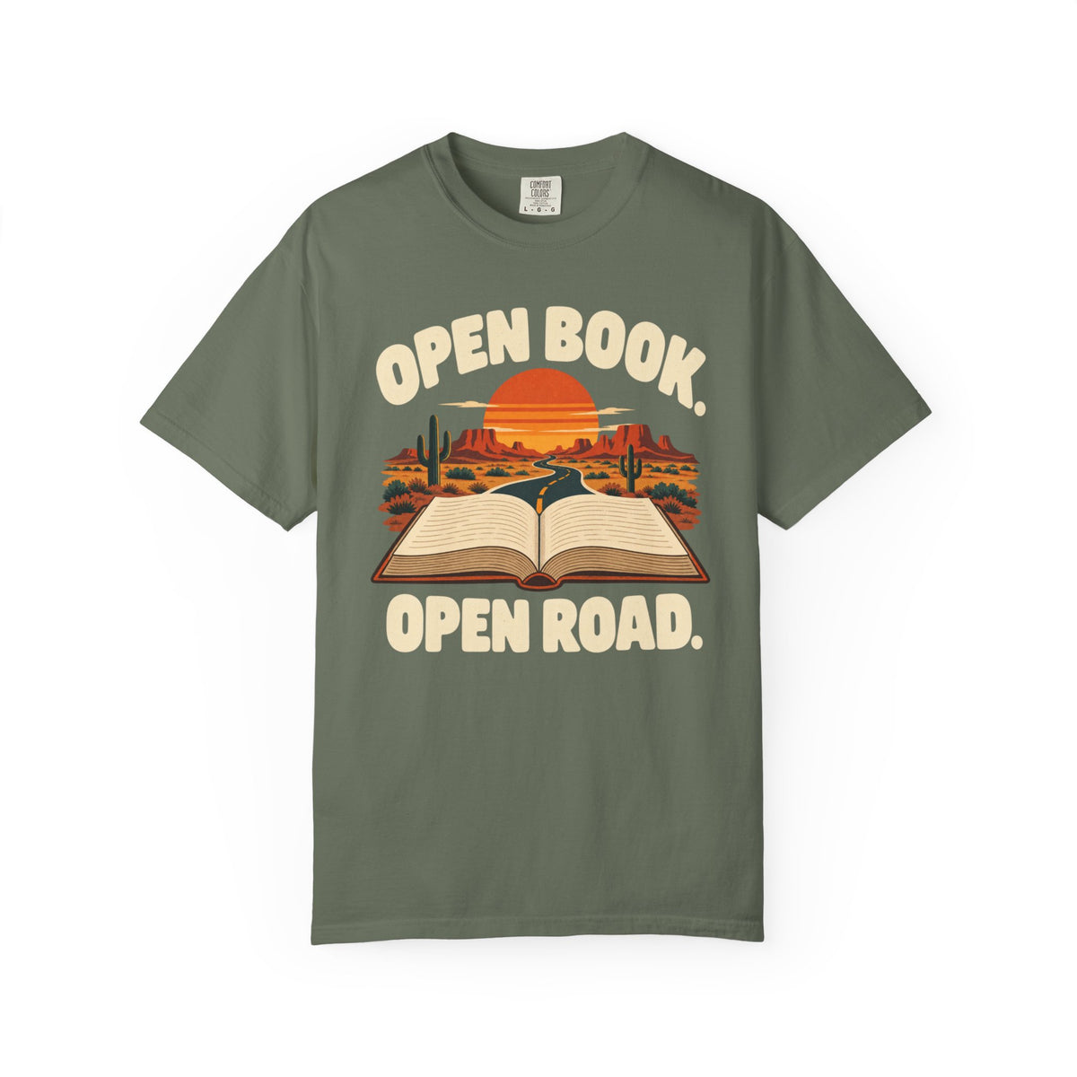 Open Book Open Road T-Shirt