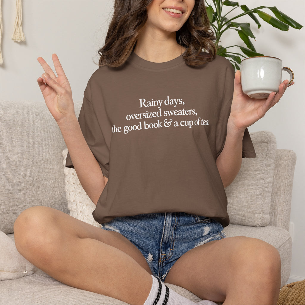 Rainy Day Reader T-Shirt