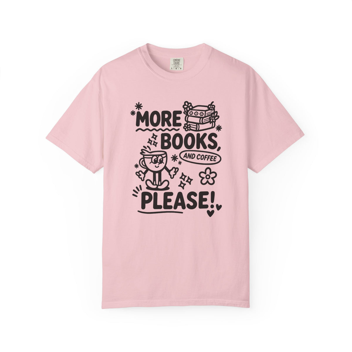 More Books & Coffee T-Shirt