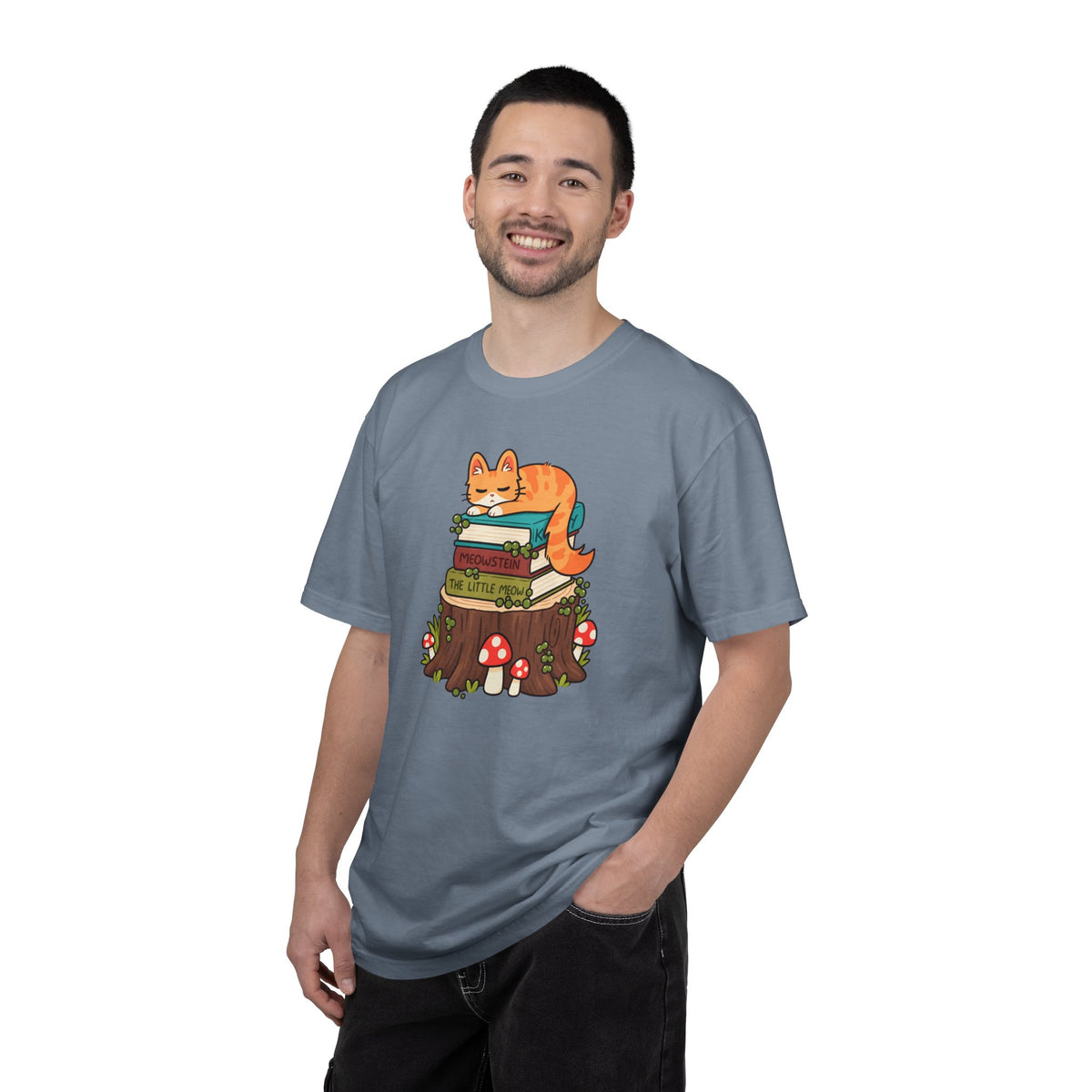 Bookish Cat T-Shirt