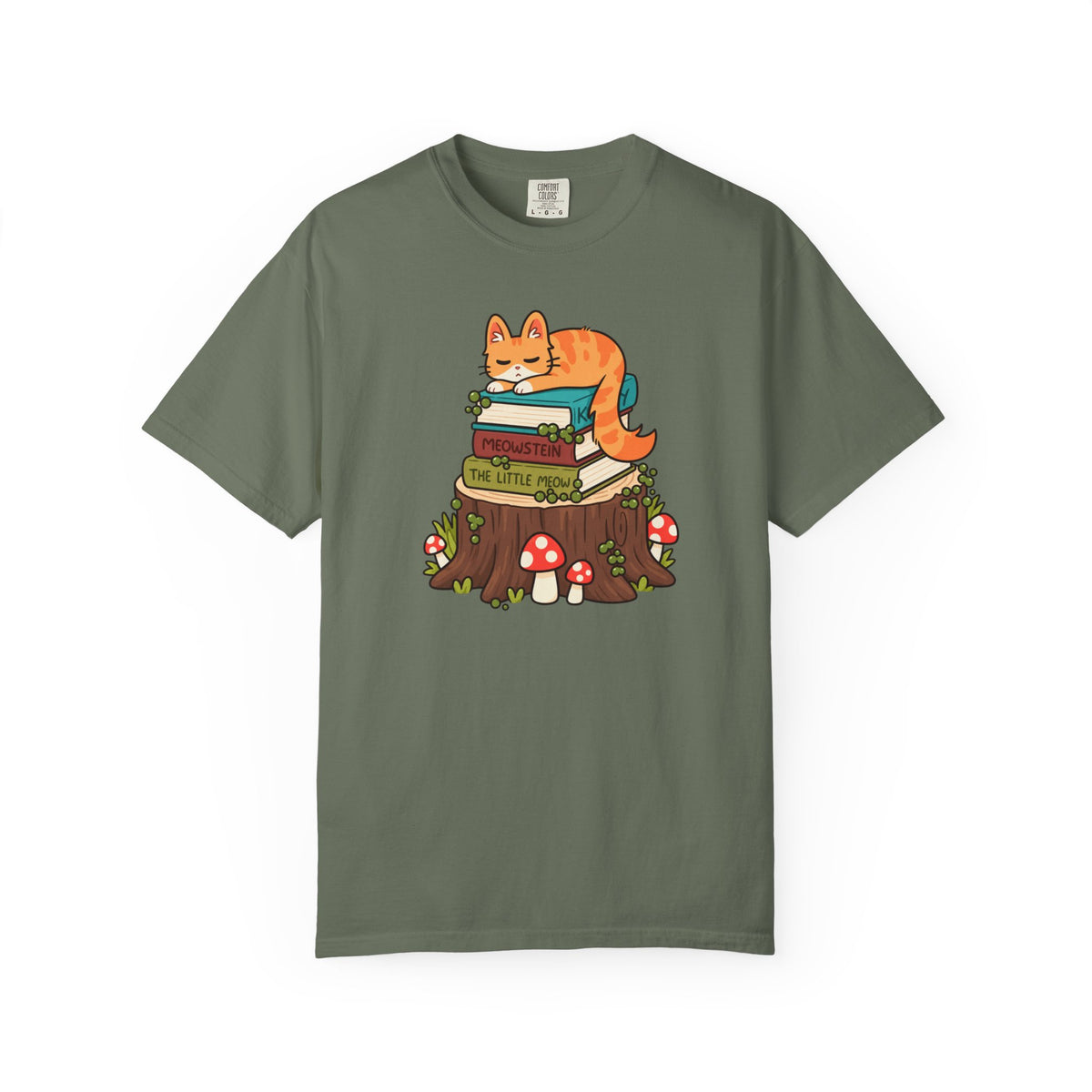 Bookish Cat T-Shirt