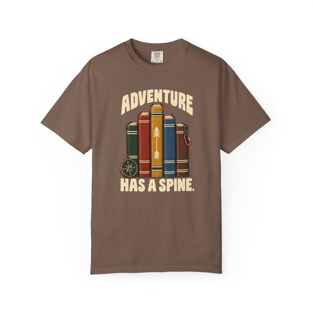 Adventure Has a Spine T-Shirt