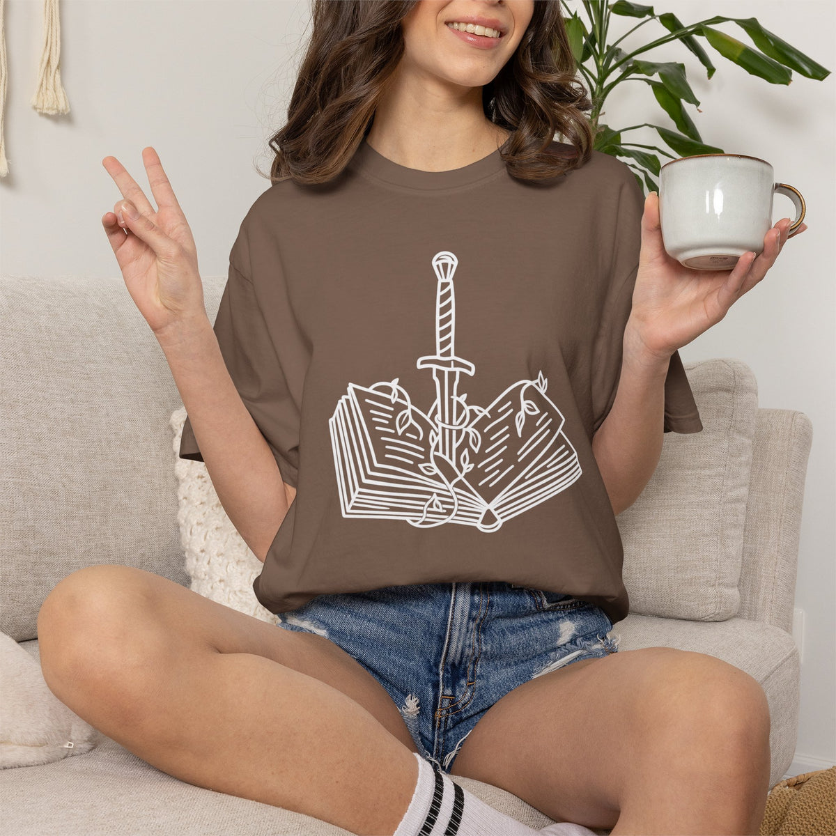 Sword Between Stories T-Shirt
