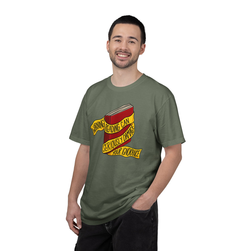 Reading Warning T-Shirt