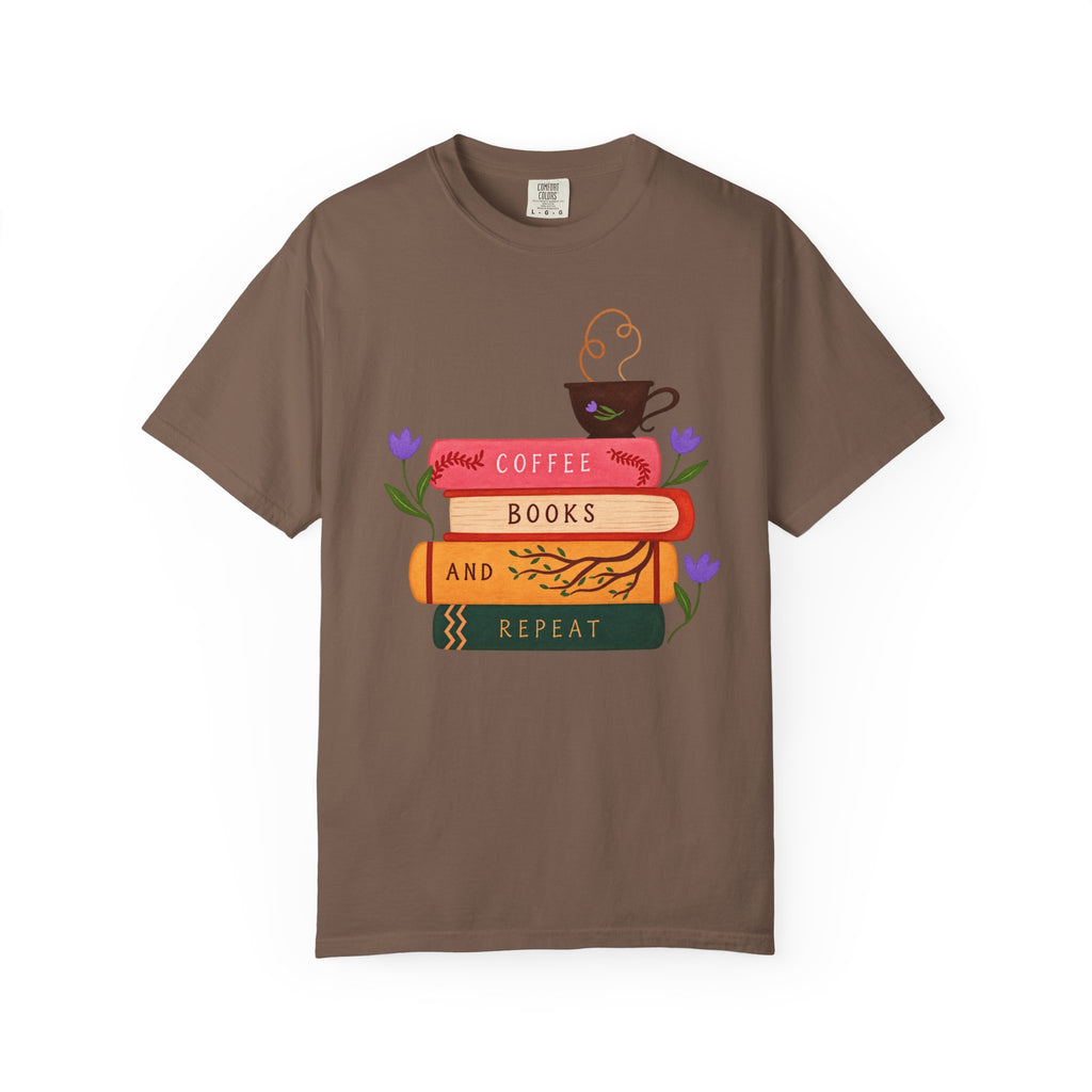 Coffee Books & Repeat T‑Shirt