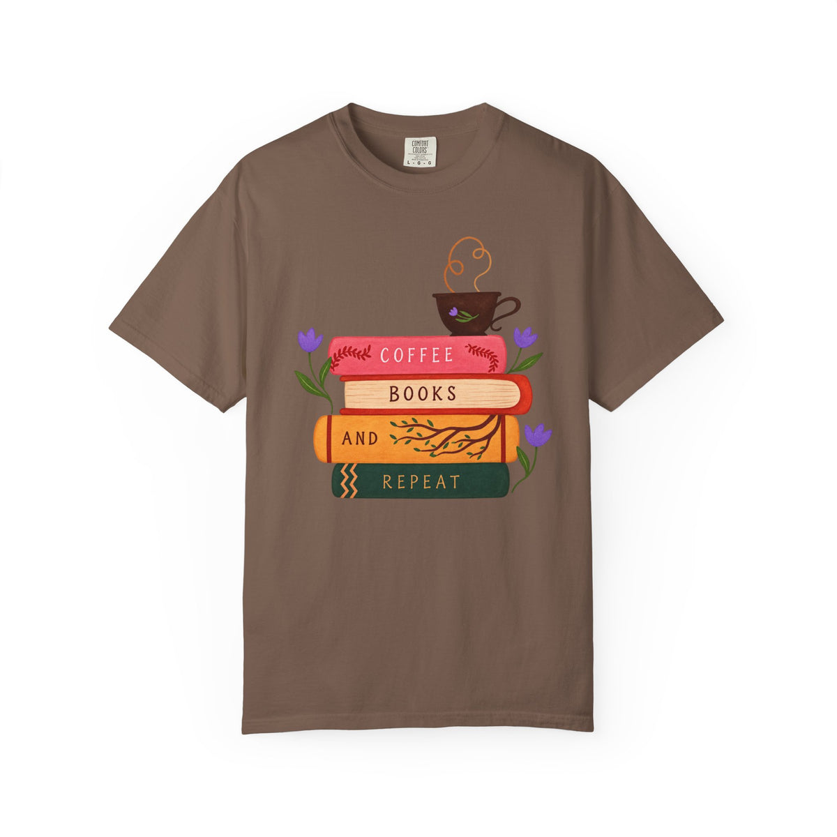 Coffee Books & Repeat T‑Shirt