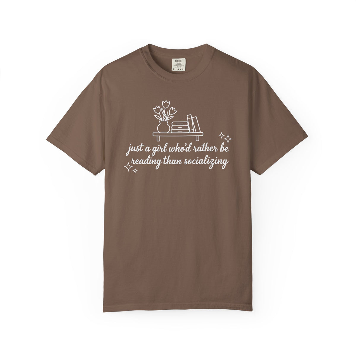 Reading Over Socializing T-Shirt