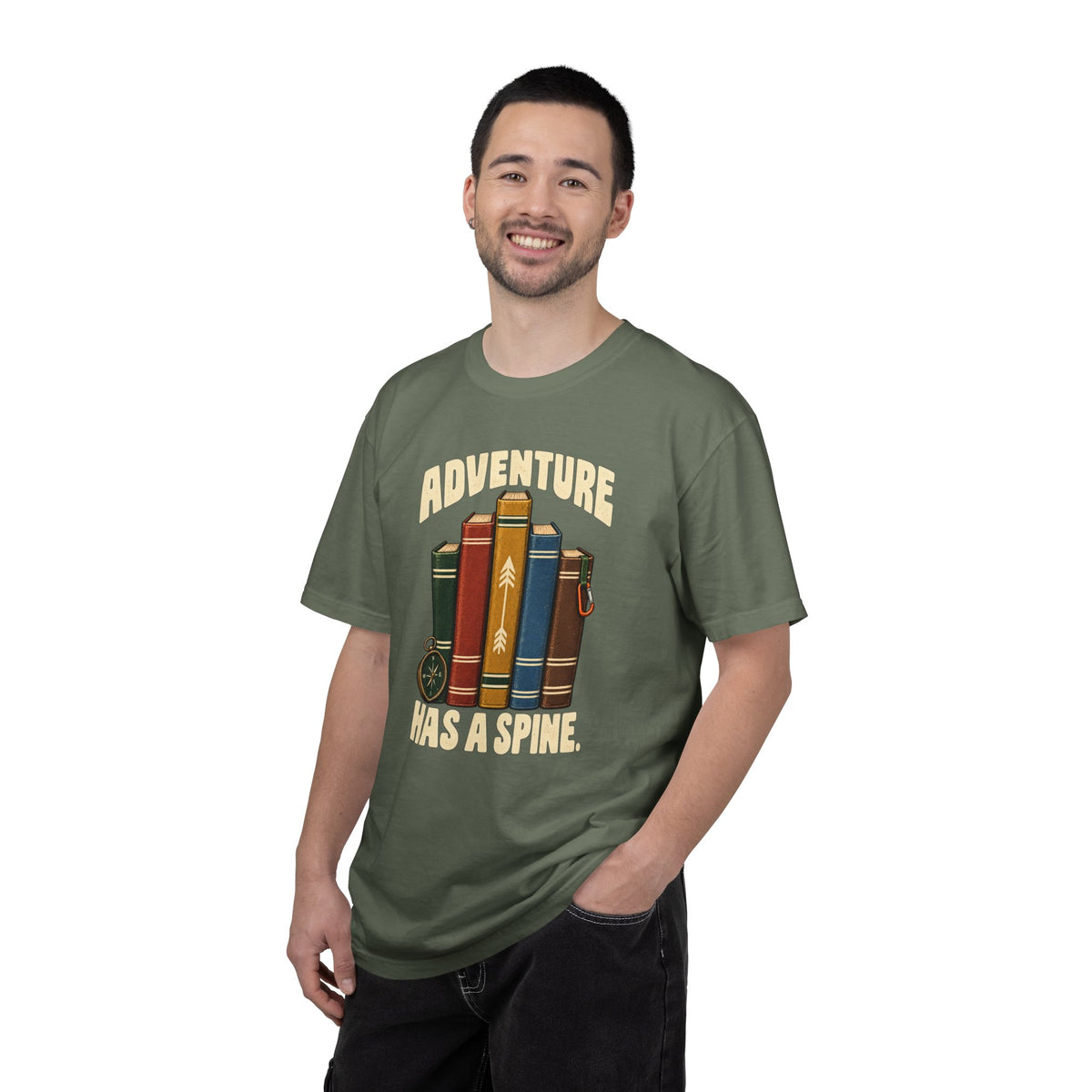 Adventure Has a Spine T-Shirt