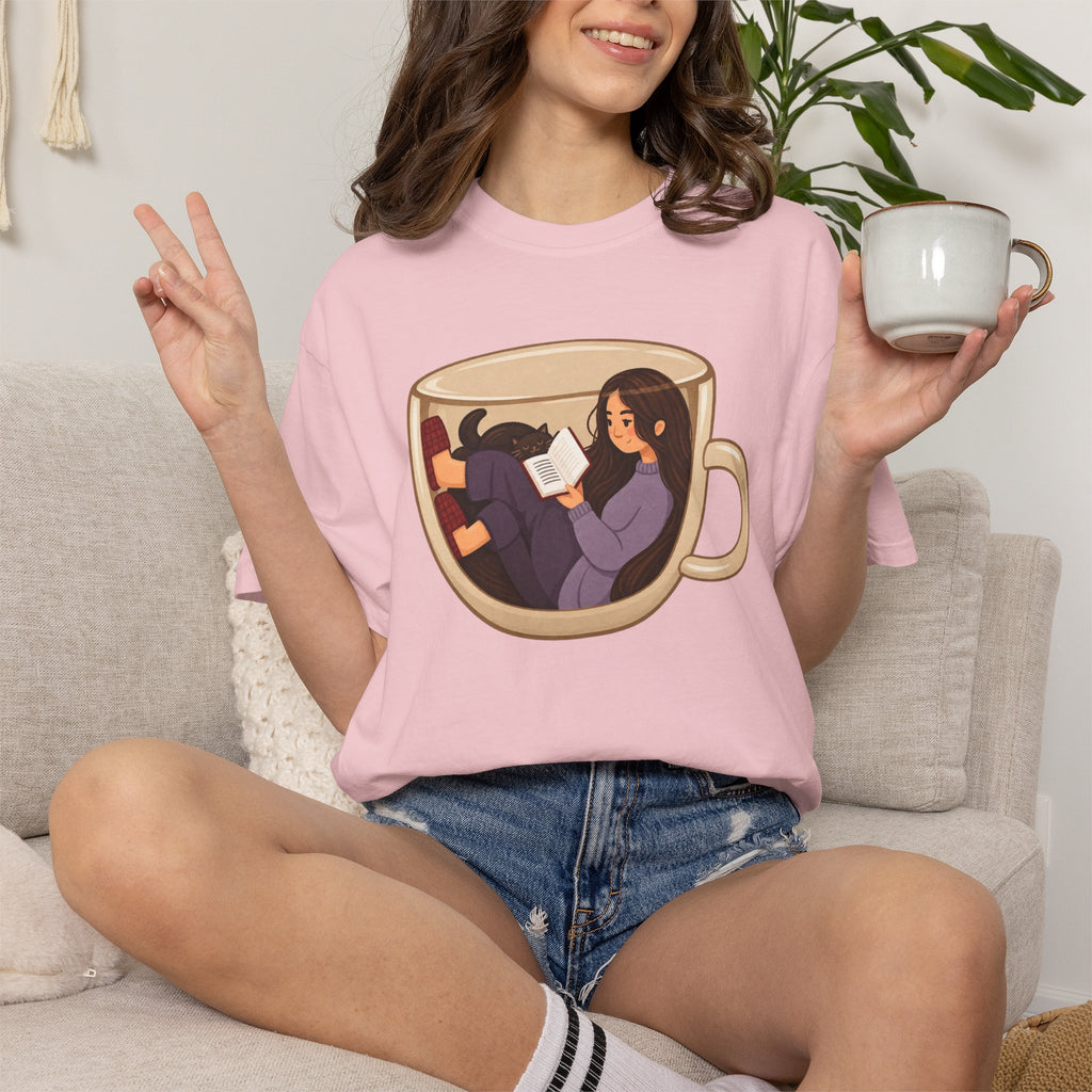 A Cup Of Books T-Shirt