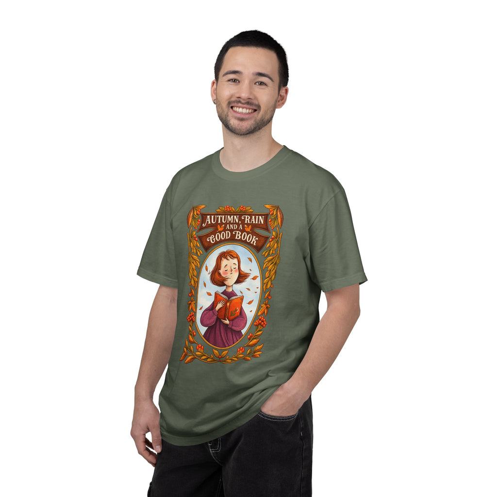 Autumn Rain Reader T-Shirt