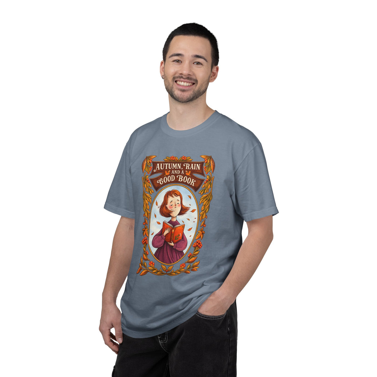 Autumn Rain Reader T-Shirt