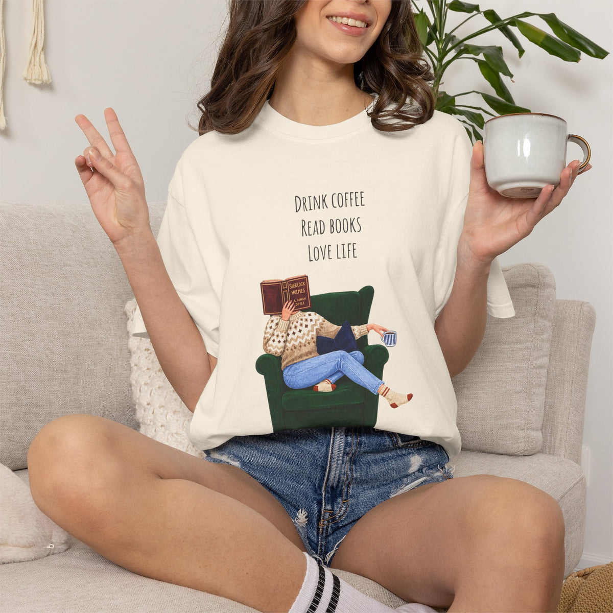 Drink Coffee Read Books T-Shirt