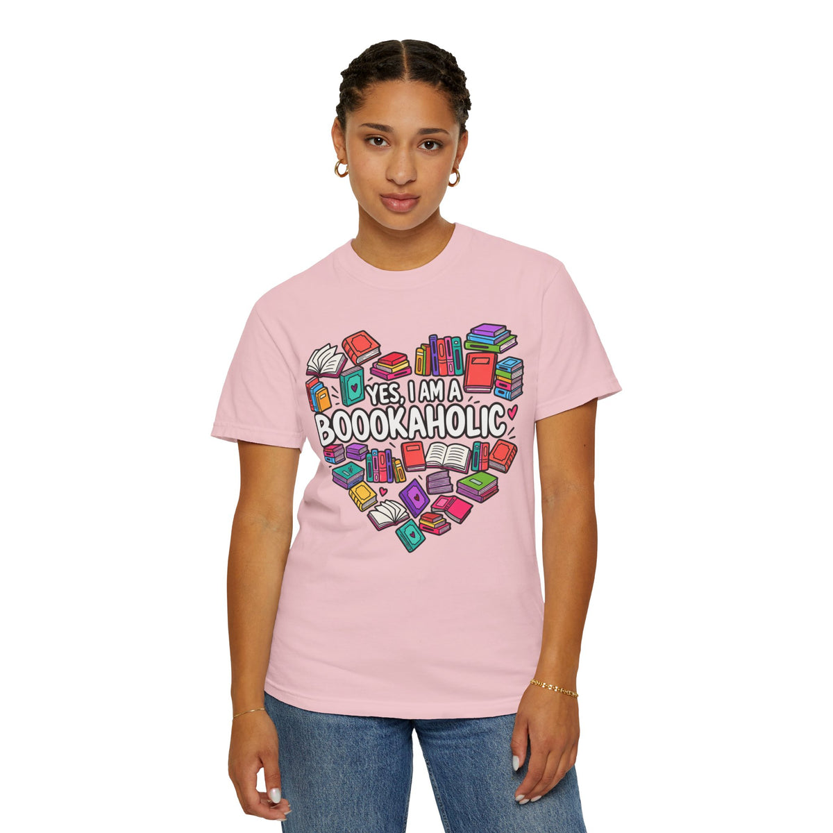 Bookaholic Heart T-Shirt