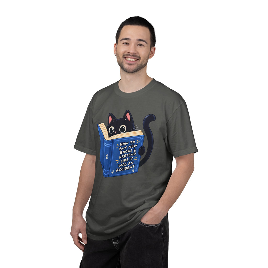 Bookstore Addict Cat T-Shirt