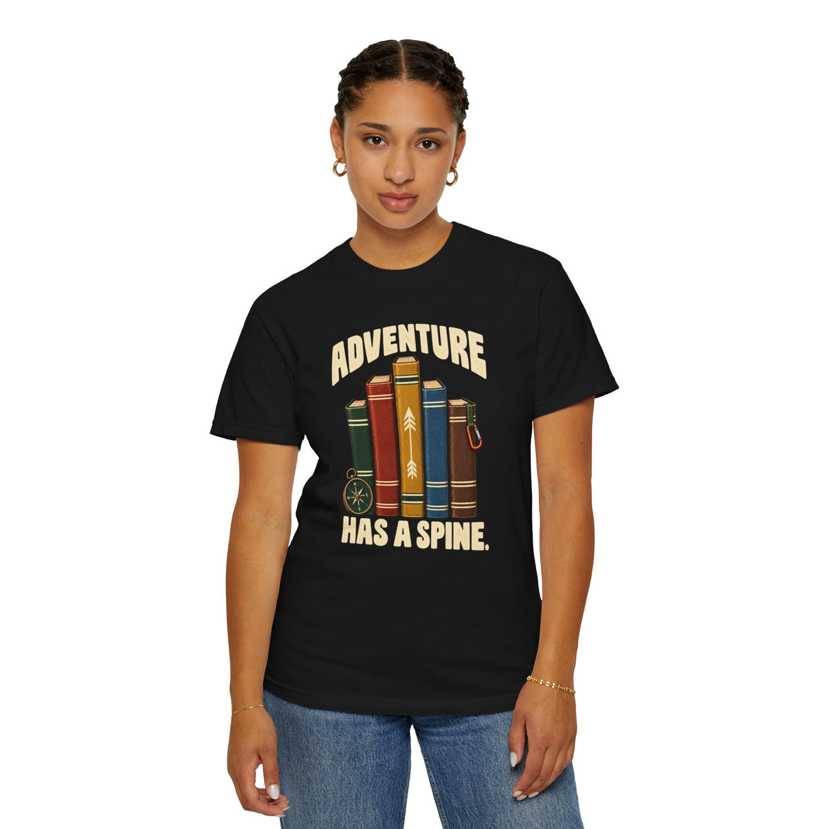 Adventure Has a Spine T-Shirt