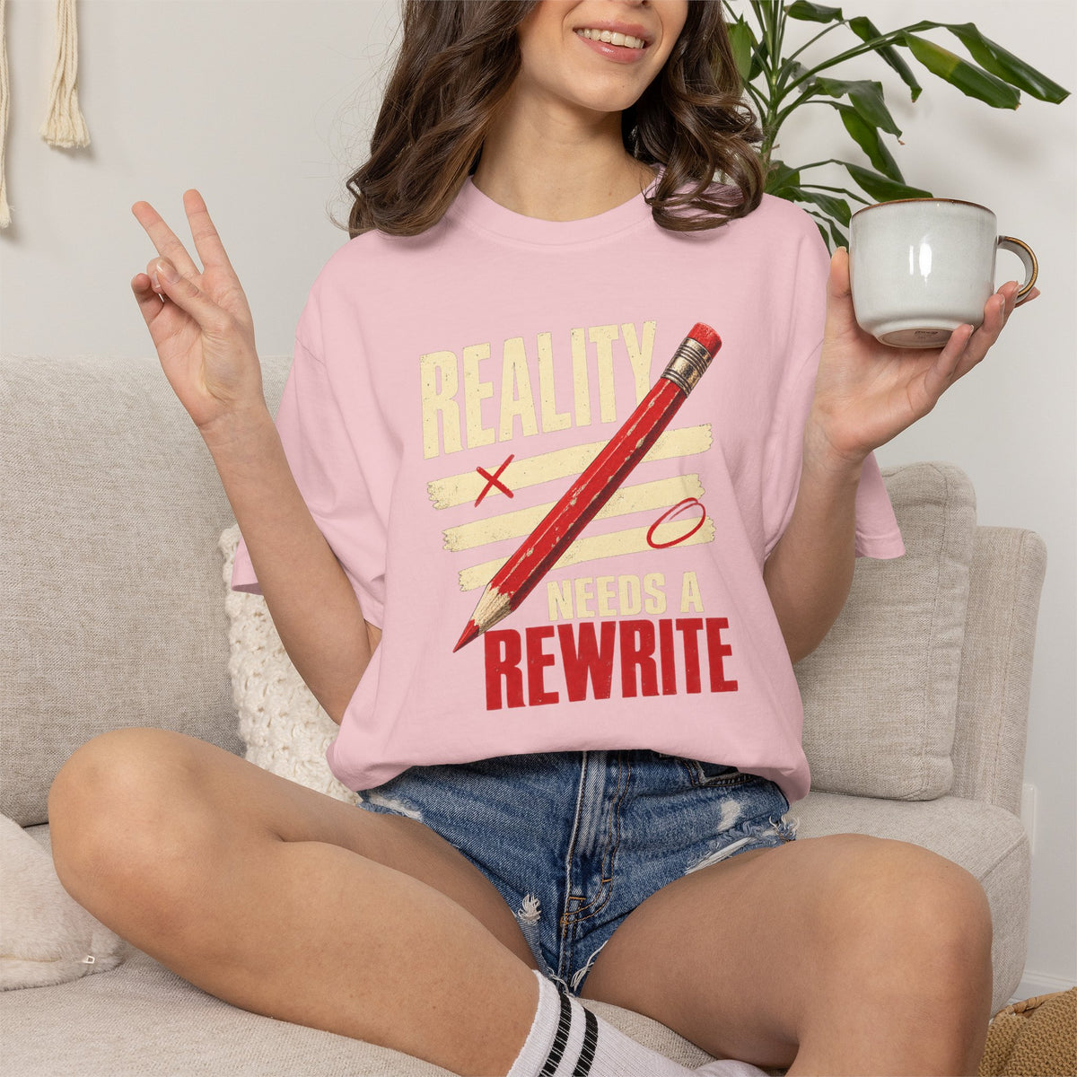 Reality Needs a Rewrite T‑Shirt